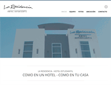 Tablet Screenshot of laresidenciabahia.com